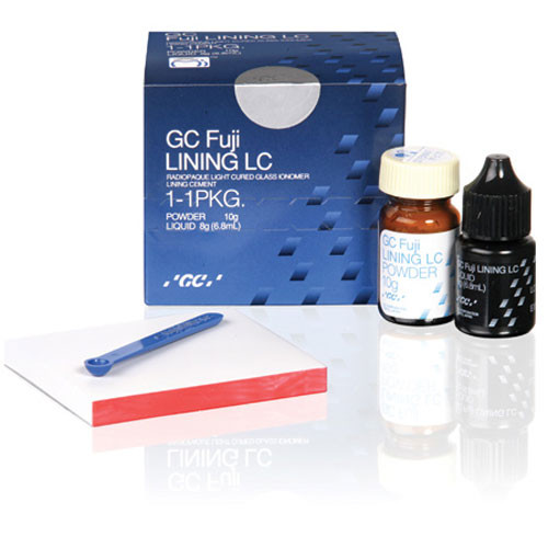 GC Fuji Lining LC 1:1 Intro Package. Glass Ionomer Lining Cement. Light-Cured