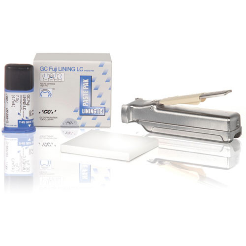 GC Fuji Lining LC Paste Pak - Starter Kit. Light-Cured, Fluoride Releasing