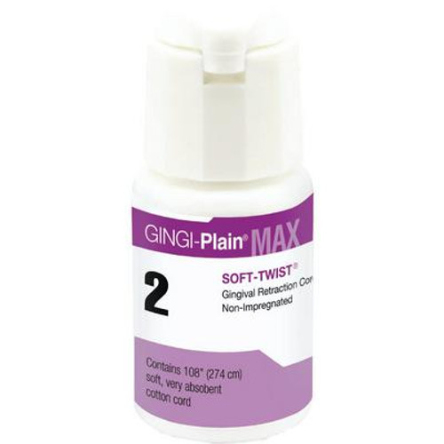 Gingi-Pak MAX Soft Twist Gingi-Plain MAX Soft Twist - #2 Medium