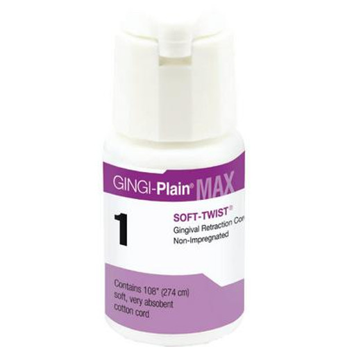 Gingi-Pak MAX Soft Twist Gingi-Plain MAX Soft Twist - #1 Thin Plain, 100%