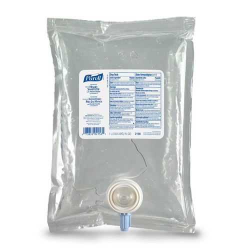 Purell Advanced Hand Sanitizer Gel, 1000mL Refill, 8/Case. For Purell NXT