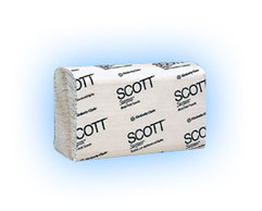 Scott 9.2' x 9.4' Multi-Fold Towels, White, Case of 4000 Towels