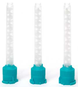 Infection ControlHouse Brand High Performance Mixing Tips - Large (6.5mm), Teal. 50/Bag