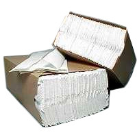 Infection ControlHouse Brand White C-fold towel, case of 2400 towels