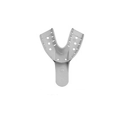 Infection ControlHouse Brand #4 Disposable Medium Perforated Lower Full-Arch Plastic Impression