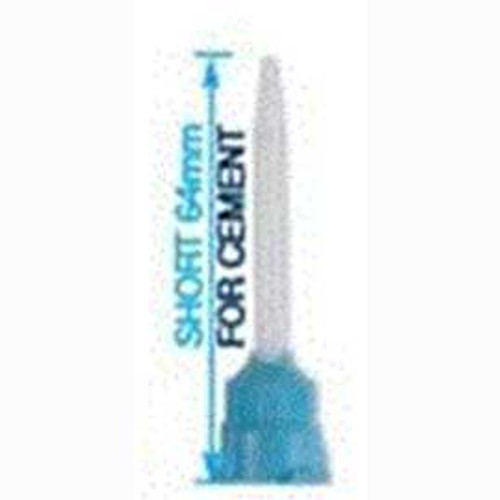 House Brand Short Crown and Bridge Material Mixing Tips, 50/pk, Blue