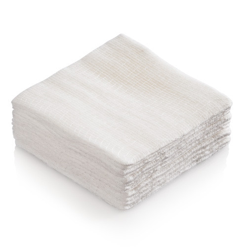 House Brand 2' x 2' Non-Sterile Exodontia Cotton Filled Gauze Sponge, case