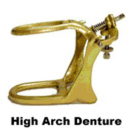 Infection ControlHouse Brand Articulator, Brass, High Arch Denture, Single articulator