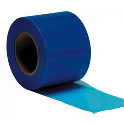 Infection ControlHouse Brand 4' x 6' sheet of Blue Barrier Film with Adhesive Coating, roll