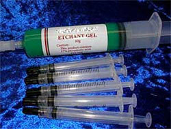 Infection ControlHouse Brand Etching Gel 37% Jumbo Syringe Kit: 60 Gm. Syringe, 5 Empty 3 mL