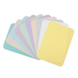 Infection ControlHouse Brand 9' x 13.5' Midwest 'E' White Paper Tray Covers, Box of 1000