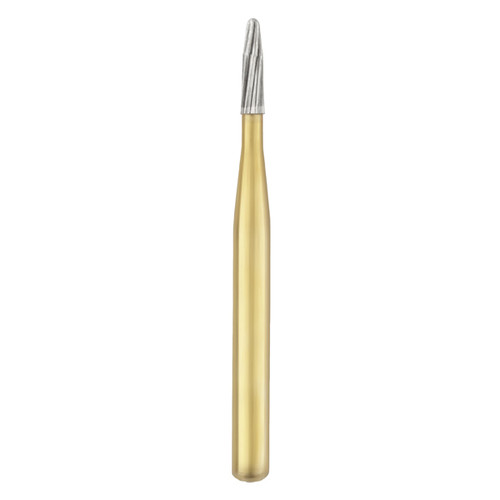 Infection ControlHouse Brand FG #7802 12 blade Bullet T&F bur, pack of 5 burs