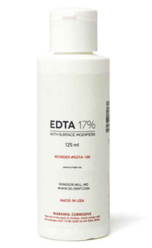House Brand EDTA 17% concentration solution, 125 ml bottle