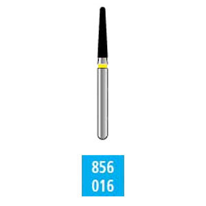 Infection ControlHouse Brand FG 856.016 Fine, Round End Taper, Single Use Diamond Bur, 10/Pk