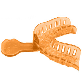Infection ControlHouse Brand #6 Small Lower Full-Arch Perforated Disposable Impression Tray