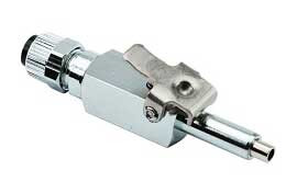 Infection ControlHouse Brand Fitting, Poly Male Insert 1/4' Quick Disconnect with Shut-off