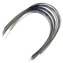 Infection ControlHouse Brand NiTi Arch Wire - Natural Form, Rectangular .019' x .025' Upper 10/Pk