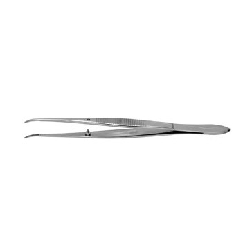 Infection ControlHouse Brand Perry #4 Non-Locking Dressing Pliers, 5' (125mm), Serrated Tips