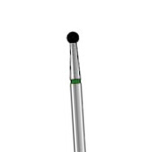 Infection ControlHouse Brand FG 801.018 Fine, Round, Single Use Diamond Bur, 10/Pk