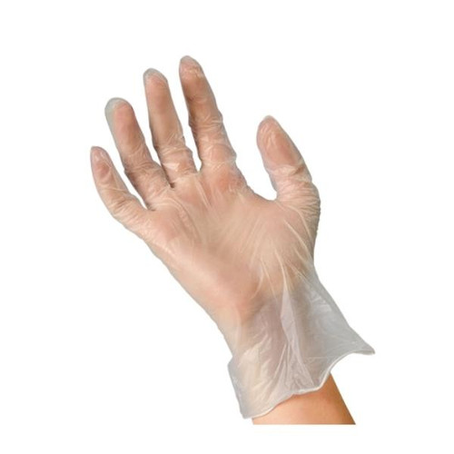 Infection ControlHouse Brand Vinyl Gloves - X-LARGE 1000/Cs. Powder-Free, Smooth. Case of 10
