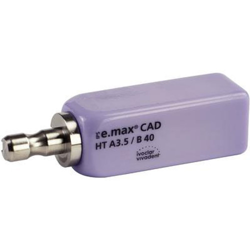 IPS e.max CAD for CEREC / inLab HT Block, Shade A3.5 Size B40 - 3/Pk.