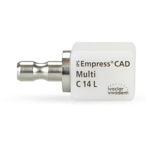IPS Empress CAD Multi Block, Shade A2 Size C14L, package of 5 blocks