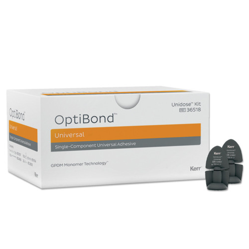 OptiBond Universal Adhesive - Unidose 100-Pack. Single component, light-cure