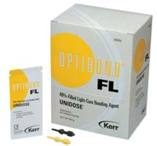 OptiBond FL Light-Cure Adhesive, Unidose Kit. Kit Contains: 50 unitdose packets