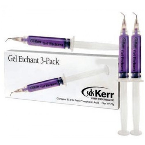 Kerr Gel Etchant Gel Etchant Kit - 37.5% phosphoric acid - 3 Syringes