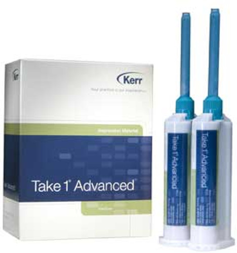 Take 1 Advanced, Medium, Regular Set Refill VPS Impression Material, 2 - 50 ml