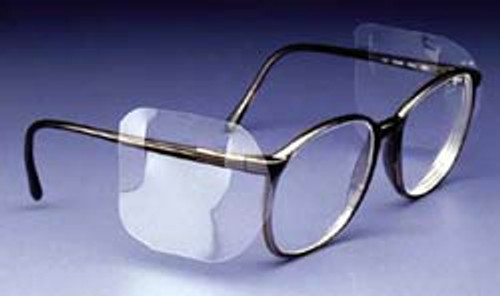 Pinnacle Disposable clear side shields, for all prescription glasses, box