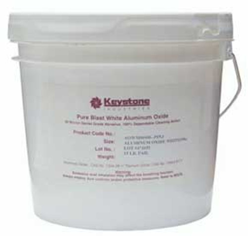 Keystone Pure Blast White Aluminum Oxide, 50 Micron, 240 Grit, Dental Grade