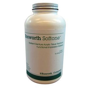 Softone Pink Powder Only, 1 Lb. - Soft Tissue Conditioner. #0921779