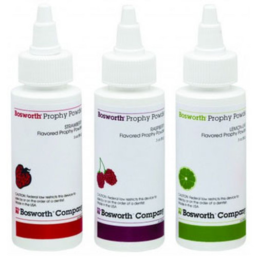 Bosworth Prophy Powder - Tri-Pack: 3 oz. each Lemon-Lime, Raspberry