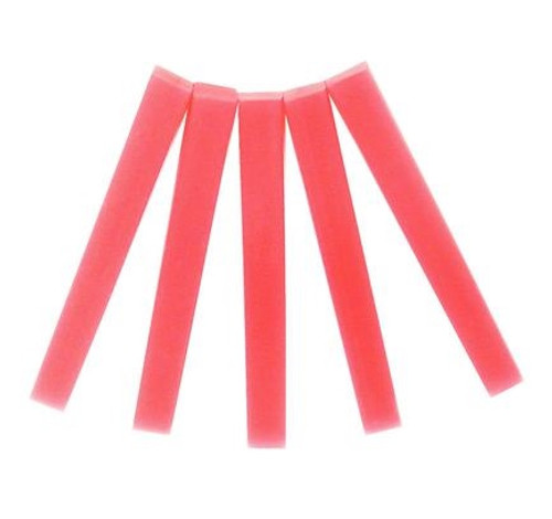 Keystone Pink wax bite block sticks, medium soft, 3/8', box of 100 bite blocks