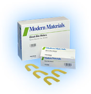 Modern Materials Check Bite Wafers - Hard, Yellow, .125' Thick, Trial Package