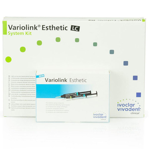 Variolink Esthetic DC, Light- and dual-curing luting composite cement - Promo