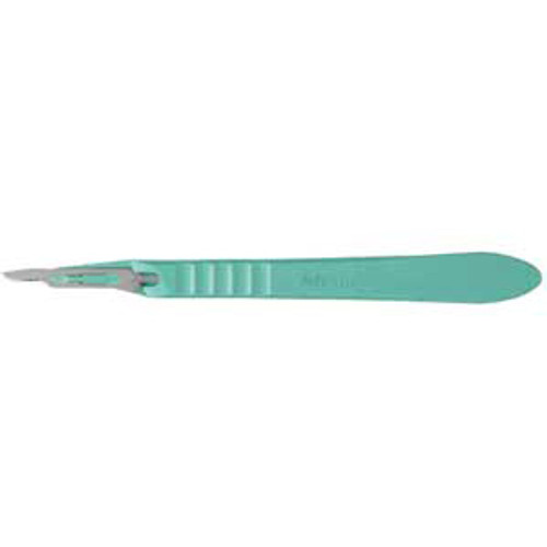 Miltex Disposable Sterile Scalpel with #15 Stainless Steel blade, Box of 10