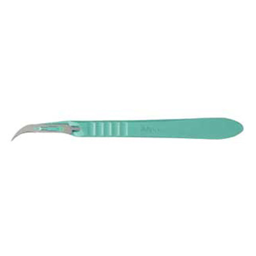 Miltex Disposable Sterile Scalpel with #12 Stainless Steel blade, Box of 10