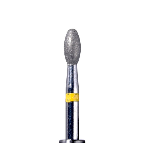 Defend FG #379.023 Super fine grit, Egg/Football diamond burs, 10/Pk