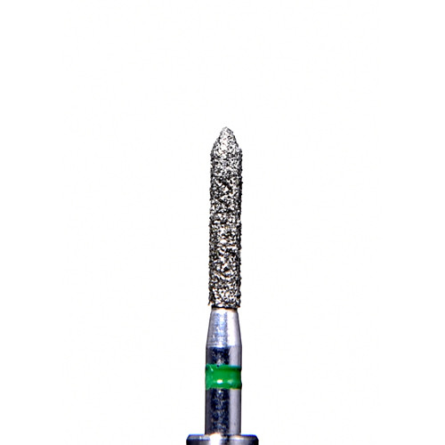 Defend FG #878.014 Coarse grit, Beveled Cylinder diamond burs, 10/Pk