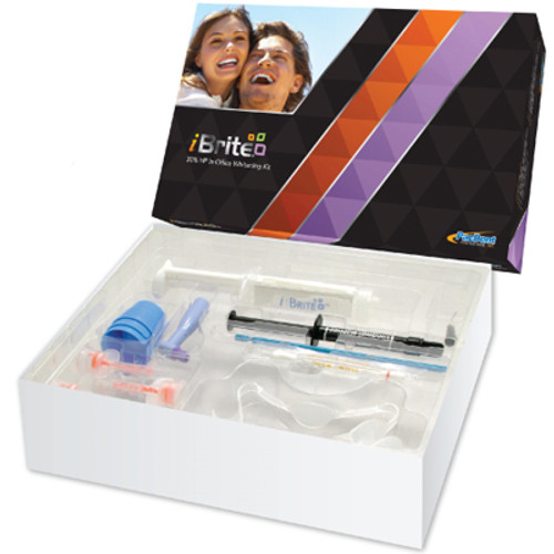 iBrite Professional Tooth Whitening Gel-Type System - 1 Patient Kit, 30% Hydrogen Peroxide