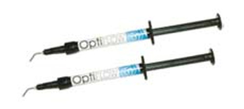 OptiFlow Flowable Composites, Shade A2, package of 4 x 1 gm syringes and 10