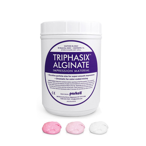TriPhasix Chromatic Alginate 5 lb package, French Vanilla flavored