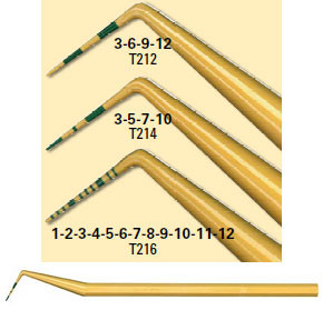 Easy View 3-6-9-12 Plastic Probe, Single End with Octagonal Handle