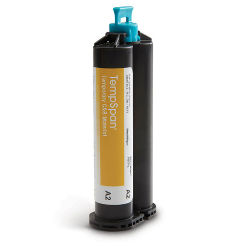TempSpan A1 shade Temporary C & B Material, Dual-Cure: 1 - 50 mL Cartridge
