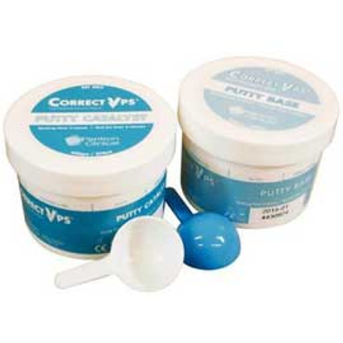 Correct VPS Correct regular set vinyl polysiloxane putty, 270 ml jar Each