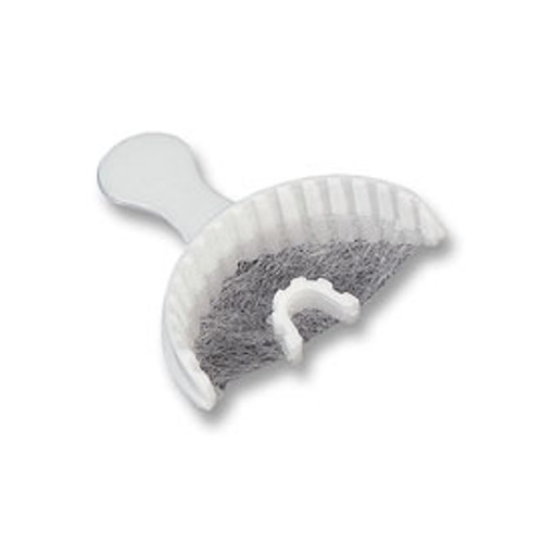 E Bite Disposable Bite Trays - ANTERIOR 40/Bx. Dual arch. Thin loose webbing