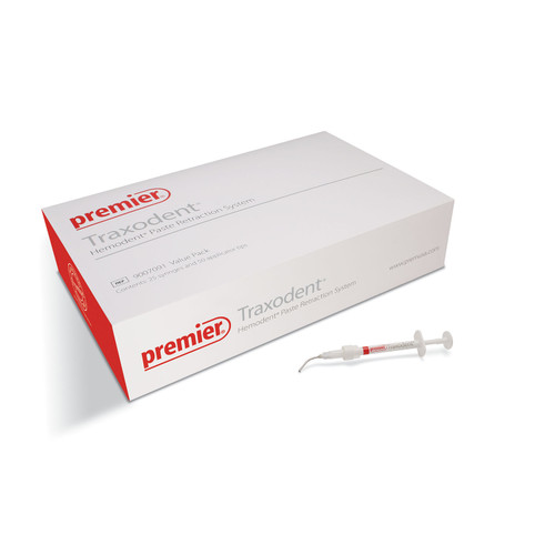 Traxodent Hemodent Paste Retraction System, Value Kit: 25 - 0.7g Syringes