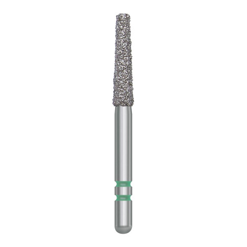 Two Striper FG 703.8 Coarse Diamond Bur Flat-End Taper. Pack of 5